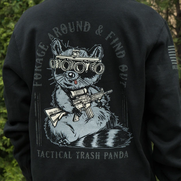 Худі Nine Line Apparel Tactical Trash Panda Чорний L