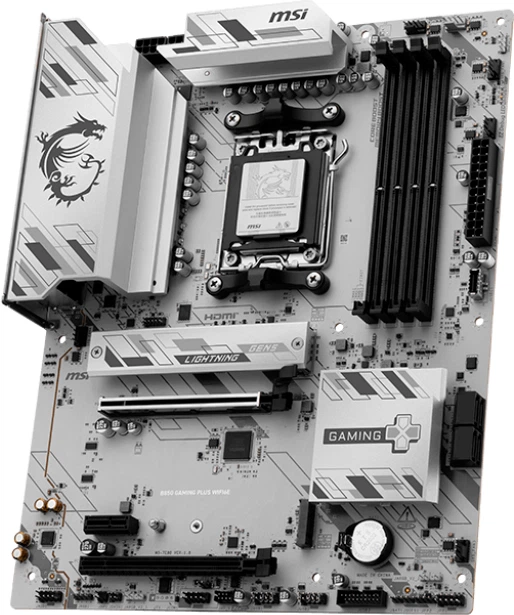 Płyta główna MSI B850 GAMING PLUS WIFI6E (sAM5, AMD B850, PCI-Ex16) - obraz 2