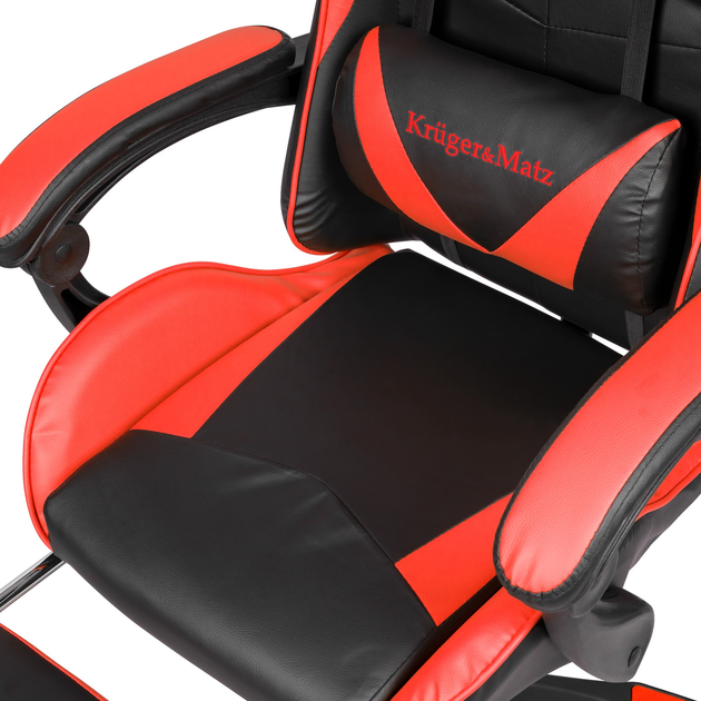 Геймерське крісло Kruger & Matz GX-150 Black/Red (5901890078818) - зображення 8