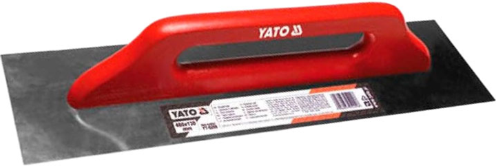 Терка-гладилка YATO 580 x 130 мм нержавіюча (YT-5210) (5906083952104) - зображення 1