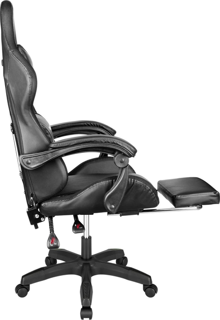 Геймерське крісло Kruger & Matz GX-150 LED Black (5901890078825) - зображення 6