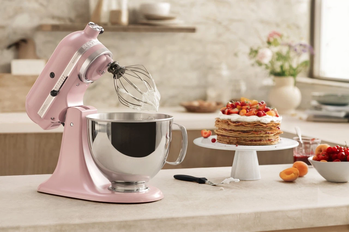 Кухонная машина KitchenAid Artisan 4,8 л 5KSM175PSEDR с откидным блоком цвет сухая роза - изображение 5