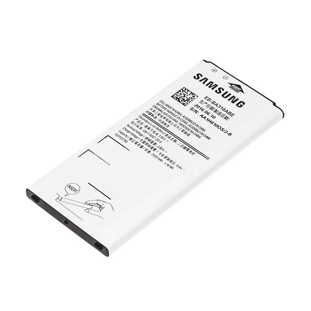 Аккумулятор Samsung Galaxy A3 2016, A310H, A310F, A310, EB-BA310ABE Original PRC - изображение 2