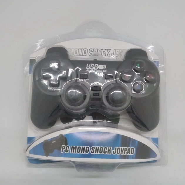 USB джойстик ігровий для ПК PC Геймпад провідний GamePad DualShock DJ-208 вібро Plug&Play - Фото 4 USB джойстик ігровий для ПК PC Геймпад провідний GamePad DualShock DJ-208 вібро Plug&Play - зображення 4