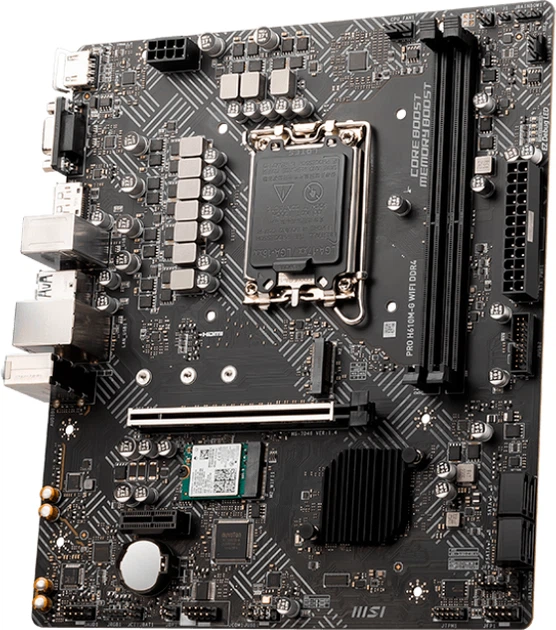 Płyta główna MSI PRO H610M-G WIFI DDR4 (s1700, Intel H610, PCI-Ex16) - obraz 3