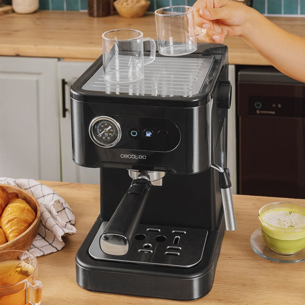 Кавоварка рожкова Cecotec Power Espresso 20 Pro - зображення 8