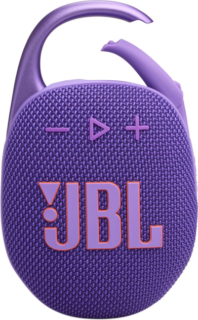 Акустична система JBL Clip 5 Purple (JBLCLIP5PUR) - зображення 1