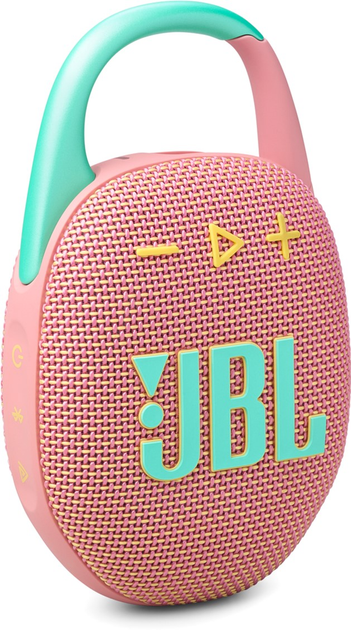 Акустична система JBL Clip 5 Pink (JBLCLIP5PINK) - зображення 2