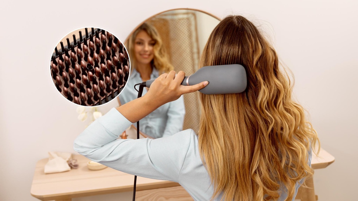 Szczotka do włosów elektryczna Cecotec InstantCare SquareBrush - obraz 5