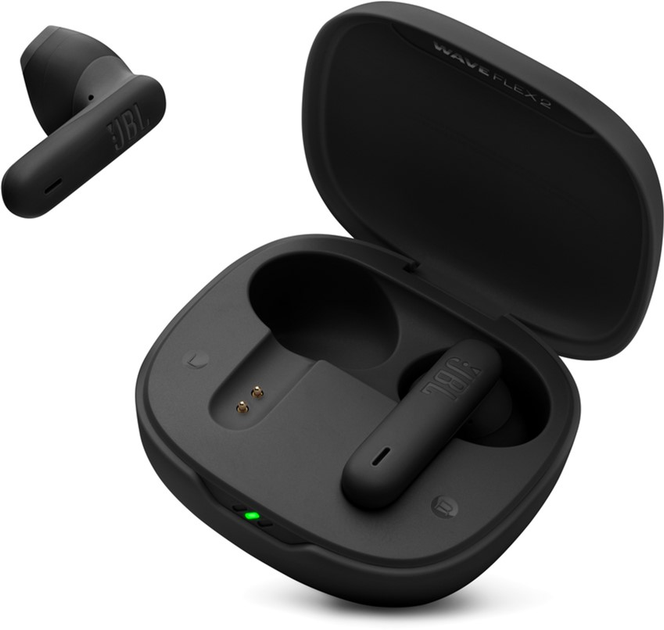 Słuchawki JBL Wave Flex 2 Black (JBLWFLEX2BLK) - obraz 2