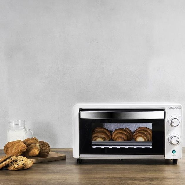 Міні духова піч Cecotec Bake&Toast 1090 Біла (03811) - зображення 7
