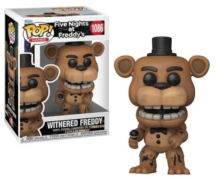 Фігурка Funko Pop Games Five Nights at Freddy’s Withered Freddy 10.9 см 1086 83867 (889698838672) - зображення 2