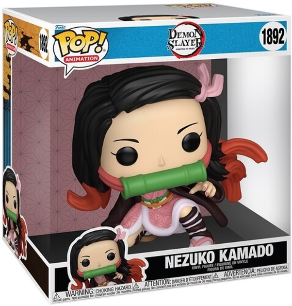 Фігурка Funko Pop Jumbo Demon Slayer Nezuko Kamado 25.4 см 1892 83682 (889698836821) - зображення 1