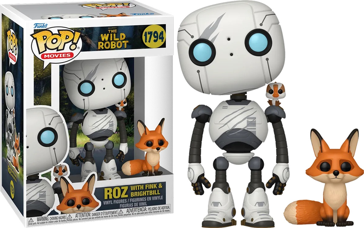 Zestaw figurek Funko Pop and Buddy figurka Robot Roz 10.7 cm + Brightbill 3.8 cm 1794 89381 (889698893817) - obraz 2