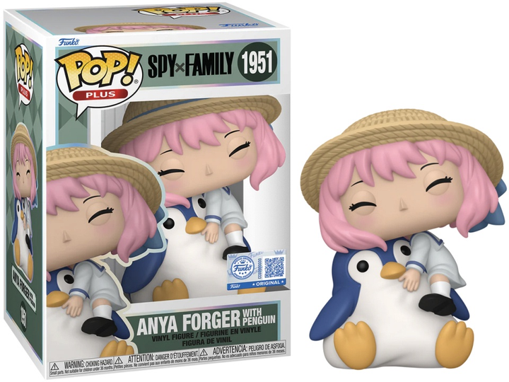 Figurka Funko Pop Plus Spy and Family Anya Forger 10.9 cm 1951 87182 (889698871822) - obraz 2