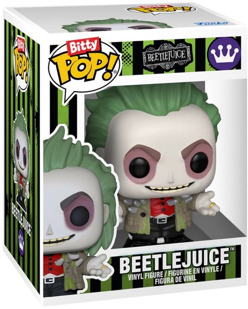 Zestaw Funko Pop Bitty Pop Towns Beetlejuice and Dante's Inferno Room 2 szt 85517 (889698855174) - obraz 2