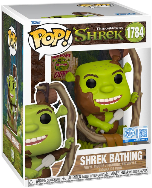 Figurka Funko Pop Premium Shrek Bathing 13.5 cm 1784 85247 (889698852470) - obraz 1
