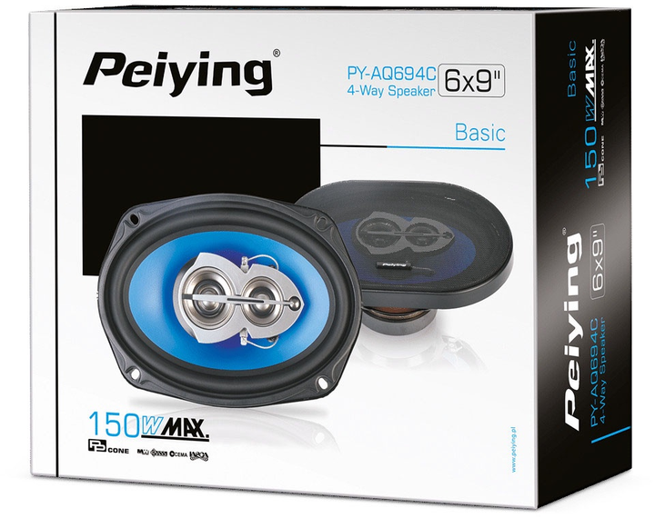 Автоакустика Peiying PY-AQ694C - зображення 10