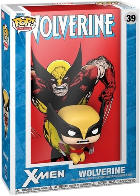 Figurka Funko Pop Comic Cover Marvel Wolverine #17 12.7 cm 39 74408 (889698744089) - obraz 1