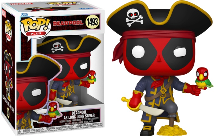 Figurka Funko Pop Plus Deadpool Literary Classics John Silver 10.7 cm 1493 83986 (889698839860) - obraz 2