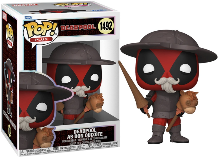 Фігурка Funko Pop Plus Deadpool Literary Classics Don Quixote 10.2 см 1492 83985 (889698839853) - зображення 2