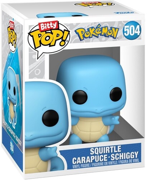 Zestaw figurek Funko Pop Bitty Pop Pokemon Squirtle 4 szt 81135 (889698811354) - obraz 3