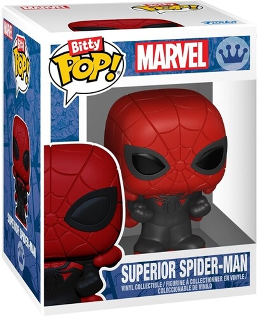 Zestaw figurek Funko Pop Bitty Pop Spider Man Parker Split 4 szt 85704 (889698857048) - obraz 5