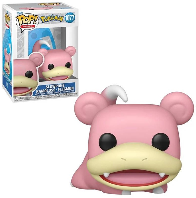Figurka Funko Pop Games Pokemon Slowpoke 6.6 cm 1077 86363 (889698863636) - obraz 2