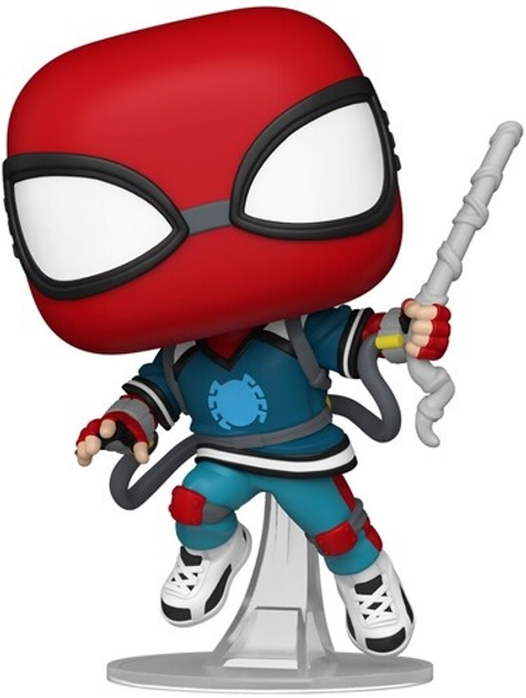 Figurka Funko Pop Marvel Friendly Neighborhood Spider Man Homemade Suit 10.4 cm 1527 75871 (889698758710) - obraz 3