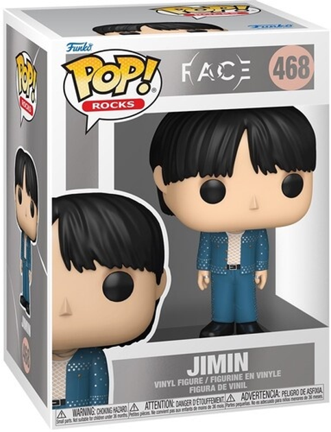 Figurka Funko Pop Rocks Jimin 9.9 cm 468 86343 (889698863438) - obraz 1