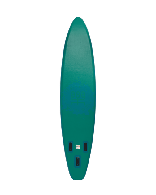 SUP-дошка надувна двохмісна Funwater Paddleboard Green 12"6 11в1 385x85x15 см Двошаровий Сап Борд, Універсальний Сапборд - зображення 2