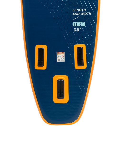 SUP-дошка надувна Funwater Paddleboard Blue11"6 10в1 350x90x15 см Двошаровий Сап Універсальний сапбоорд - зображення 7