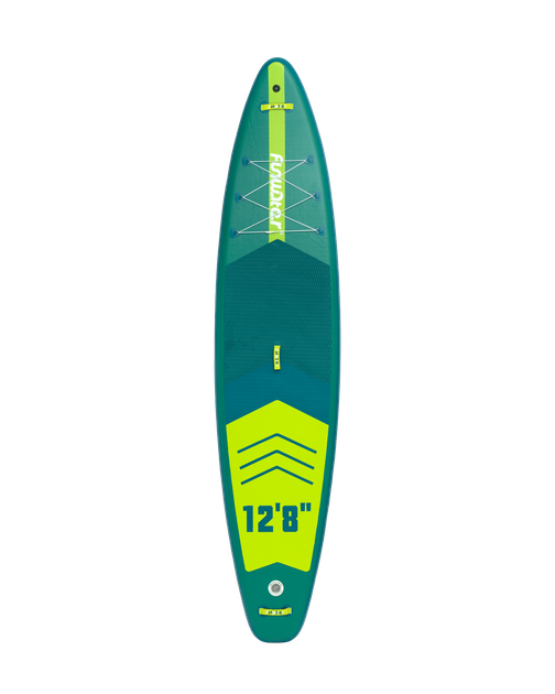 SUP-дошка надувна двохмісна Funwater Paddleboard Green 12"6 11в1 385x85x15 см Двошаровий Сап Борд, Універсальний Сапборд - зображення 3