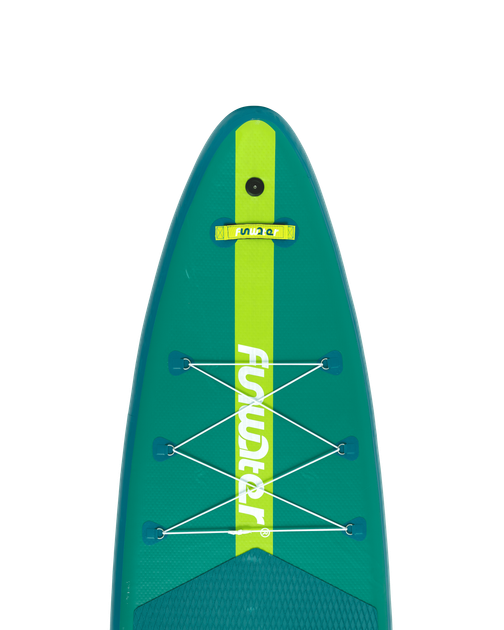 SUP-дошка надувна двохмісна Funwater Paddleboard Green 12"6 11в1 385x85x15 см Двошаровий Сап Борд, Універсальний Сапборд - зображення 6