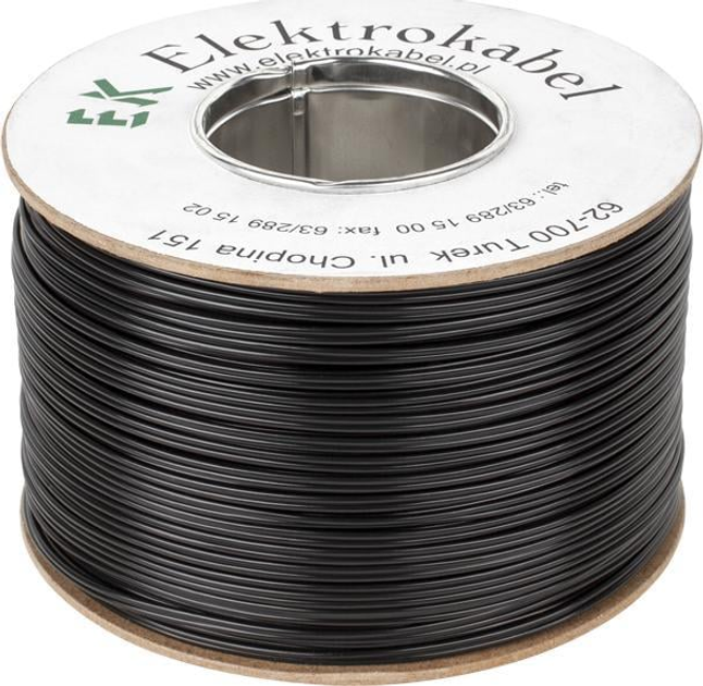 Акустичний кабель Elektrokabel SMYp 2 x 1 мм 100 м Black (5907702817200) - зображення 1
