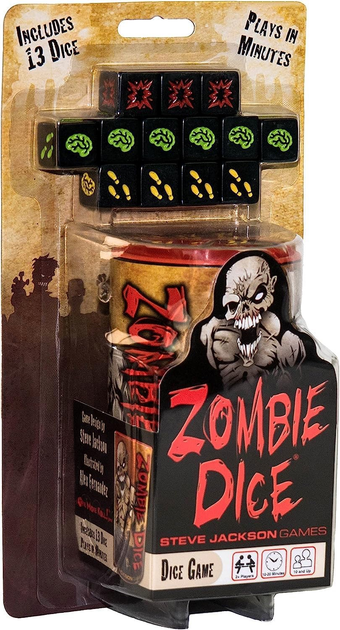 Gra planszowa Steve Jackson Games Zombie Dice (SJG131313) (837654320419) - obraz 3