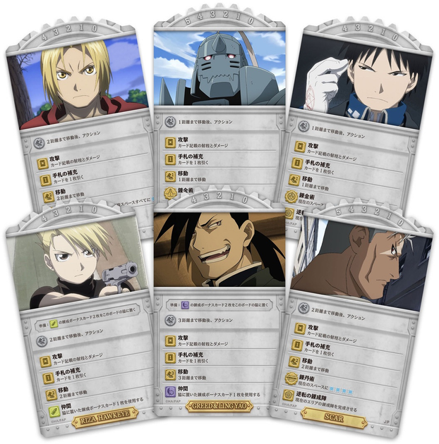 Gra planszowa Square Enix Full Metal Alchemist: Brotherhood - The Promised Day (edycja angielska) (SQUFA01) (66224883745) - obraz 3