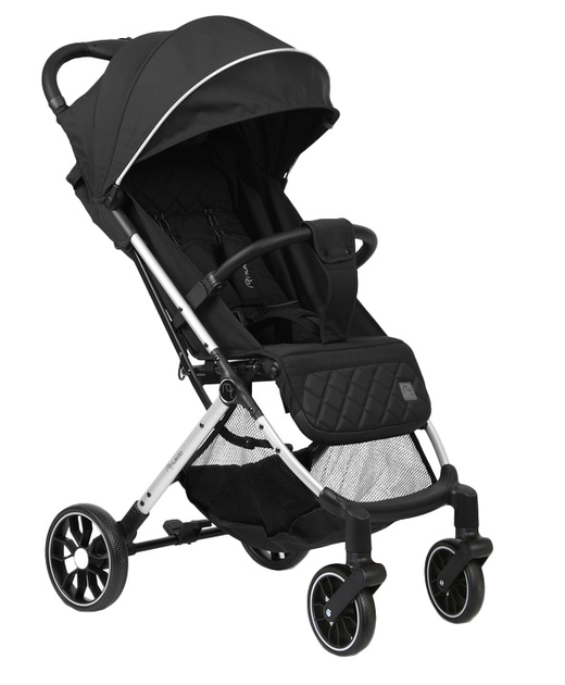 Прогулянкова коляска Nukido Paseo Чорна 76000 (5903890622374) - зображення 1
