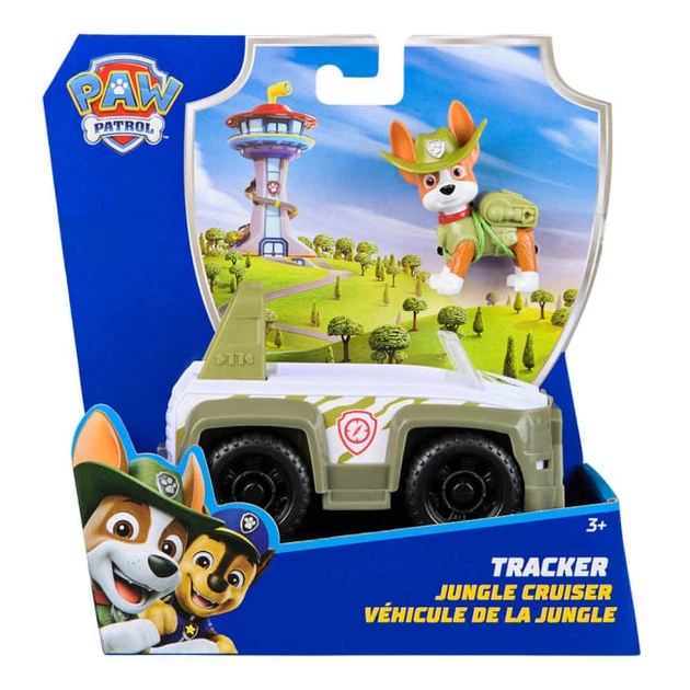 Игровой набор Paw Patrol Базовый спасательный автомобиль с водителем Трекер SM97237/6071224 - изображение 3