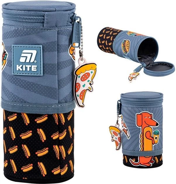 Пенал Kite Crazy Street Food K25-684-1 - зображення 2