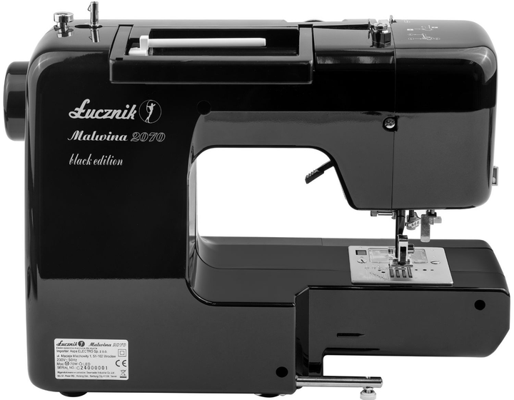 Maszyna do szycia Lucznik Malwina 2070 Black Edition (01.125) - obraz 3