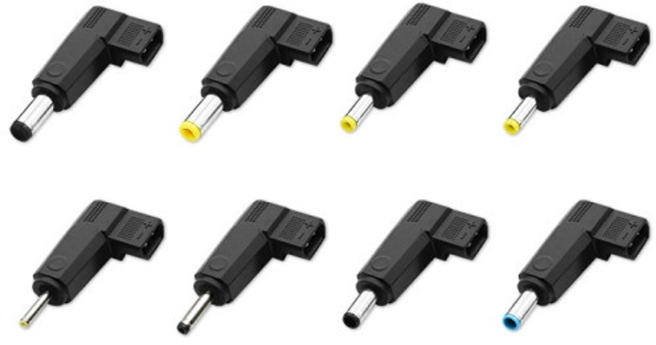 Zasilacz Qoltec Universal power adapter for laptop 30W Automatic MultiPlug 8 plugs (5901878510187) - obraz 6