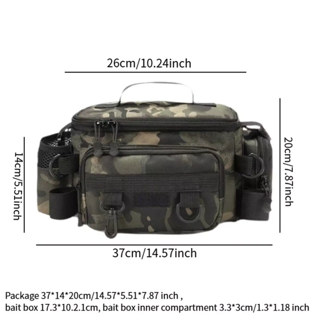 Сумка спинингиста для ходовой рыбалки S2000 night multicam - изображение 5