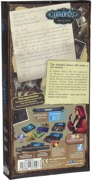 Dodatek do gry planszowej Libellud Mysterium Hidden Signs (AMDMYST02NOR) (3558380042884) - obraz 3