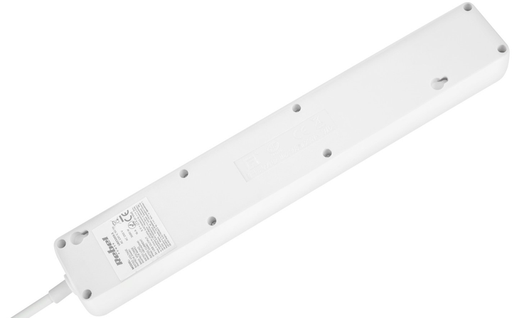 Listwa zasilająca Rebel 5 gniazd 2 USB 1.5 m (5901890030786) - obraz 3