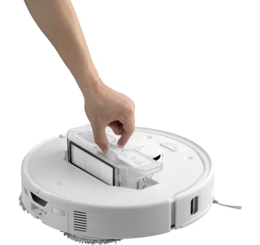 Робот-пилосос з вологим прибиранням RoboRock Qrevo Edge 5V1 White UA - изображение 2