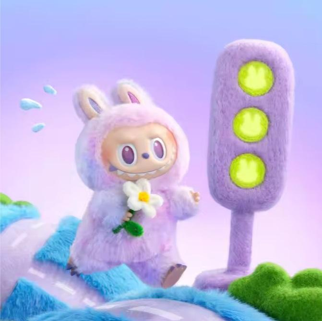 Лабубу Labubu POP MART мягкая игрушка-сюрприз брелок, Big