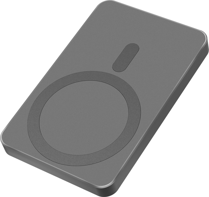УМБ Kruger&Matz MagSafe 5000 мАг 20 Вт Gray (KM0911) - зображення 2