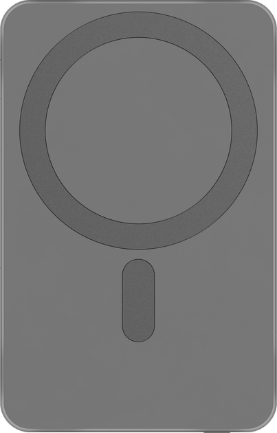 УМБ Kruger&Matz MagSafe 5000 мАг 20 Вт Gray (KM0911) - зображення 3