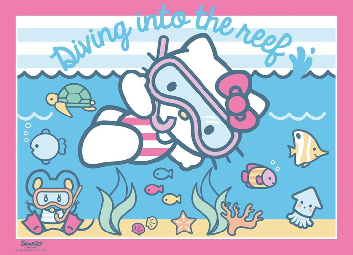 Zestaw puzzli Ravensburger Hello Kitty 4 x 100 elementów 12004159 (4005555041597) - obraz 5